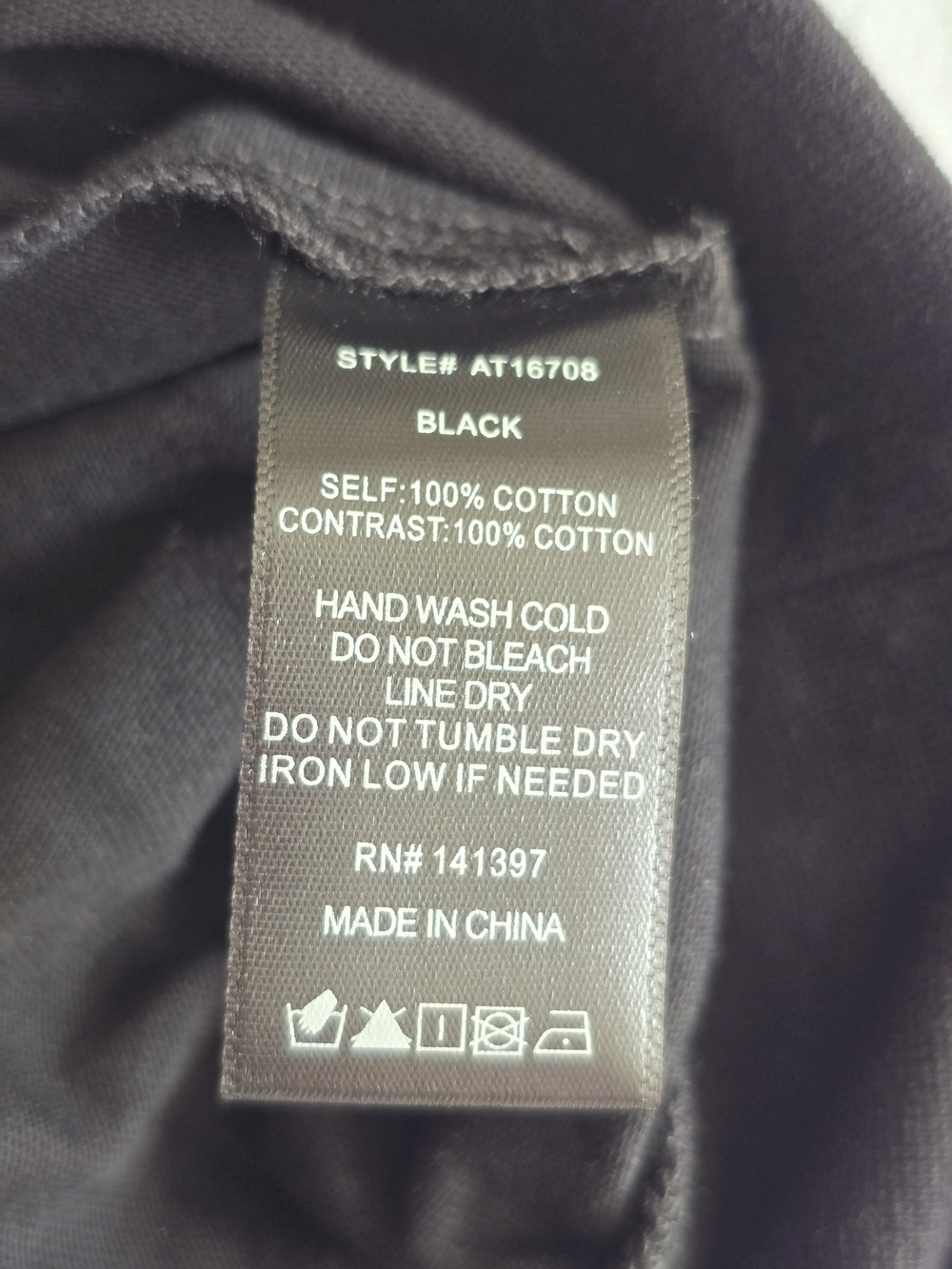 ASTR The Label Volume Shoulder Cropped Tee Black Padded Shoulder Waistband Top S - Picture 9 of 10